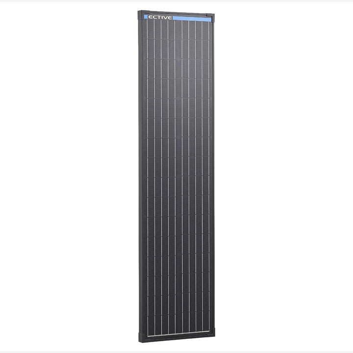 ECTIVE Solarpanel MSP 90 Black - 90W, 4,81A, 32 Zellen, für 12V 24V Batterieladeregler - Monokristal