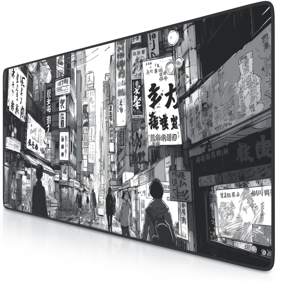 TITANWOLF - XXL Speed Gaming Mauspad 900 x 400mm - XXL Mousepad - Tischunterlage Large Size - verbes