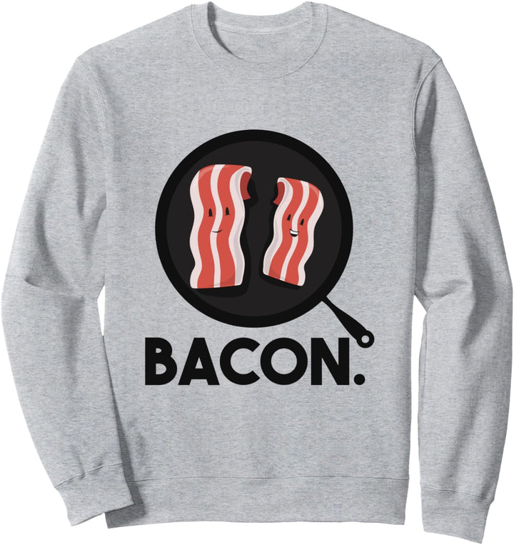 Speck auf einer Bratpfanne Sweatshirt