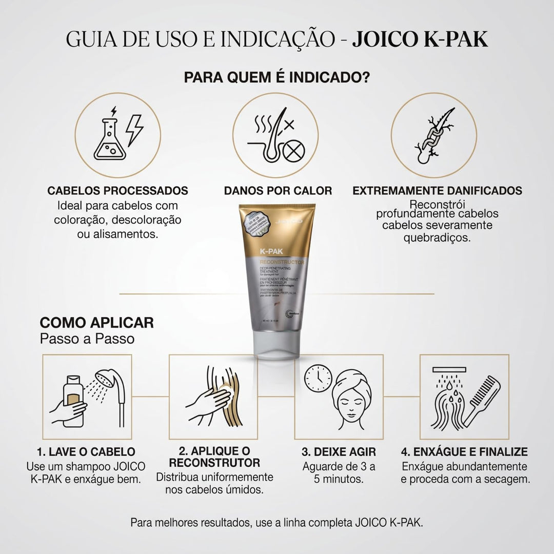 Joico K-Pak Tief Durchdringender Haarrekonstruktor, 150 ml