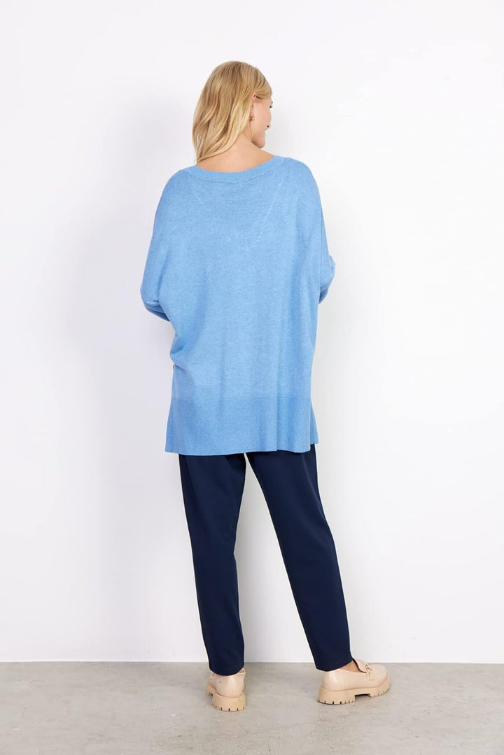 SOYACONCEPT Damen SC-Dollie 728 Pullover, Hellblau Melan