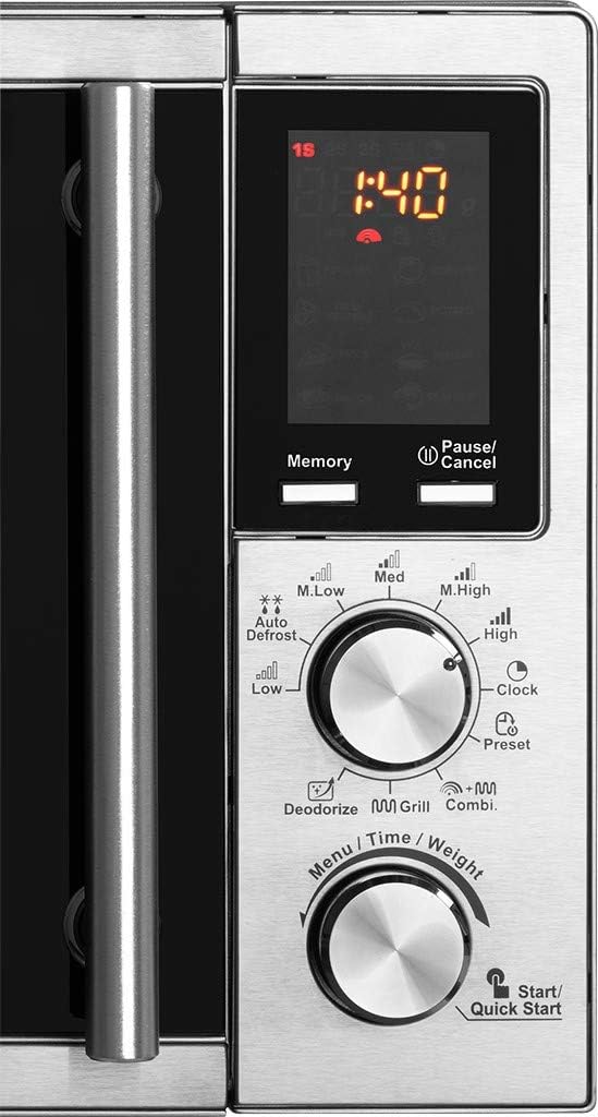 ECG Mikrowelle 700W MTD 2072 GSE, silbern