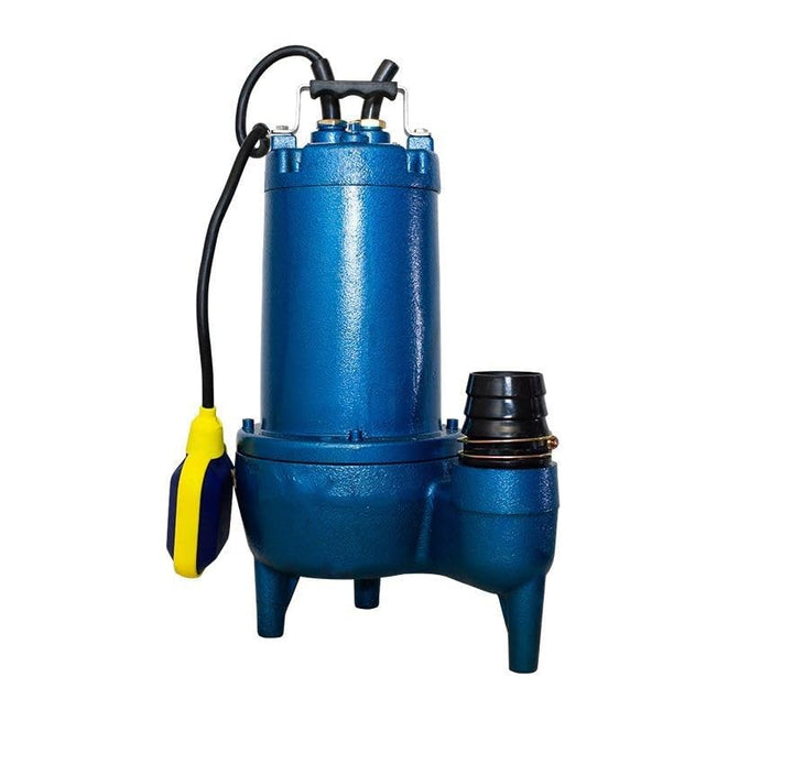 Tauchpumpe für Dauerbetrieb 370W, 400 l/min, Max. Förderhöhe 7,5m, Max. Eintachtiefe 10m, Gusseisen,