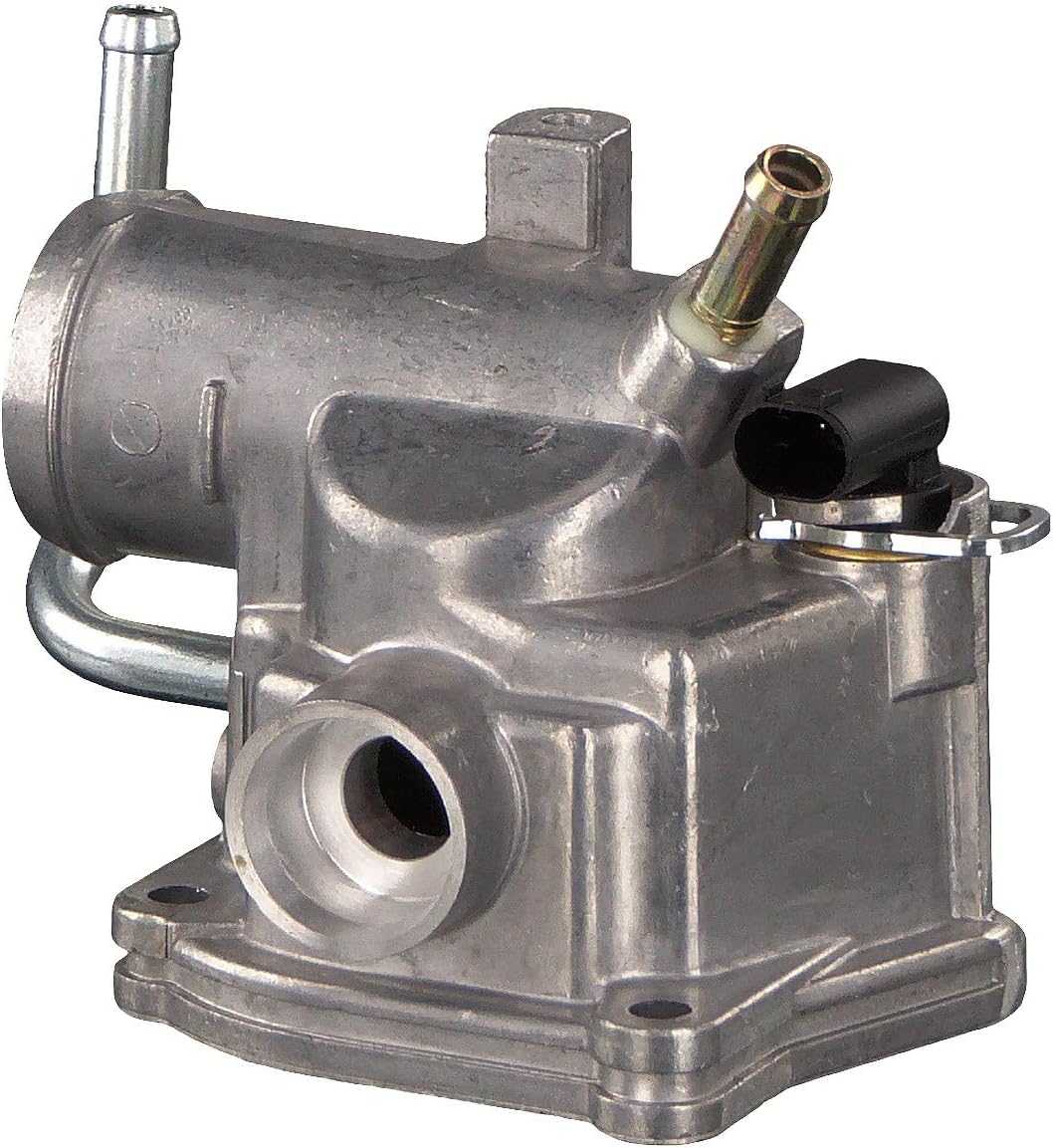 febi bilstein 39270 Thermostatgehäuse mit Gehäuse, Dichtung und Temperaturschalter , 1 Stück