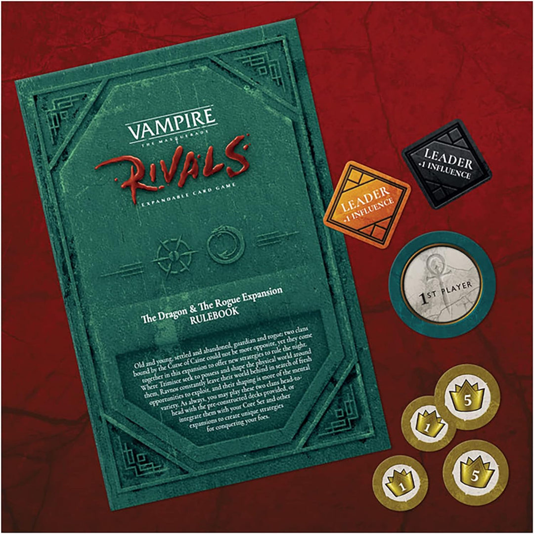 Renegade Game Studios Vampire The Masquerade Rivals ECG The Dragon & The Rogue