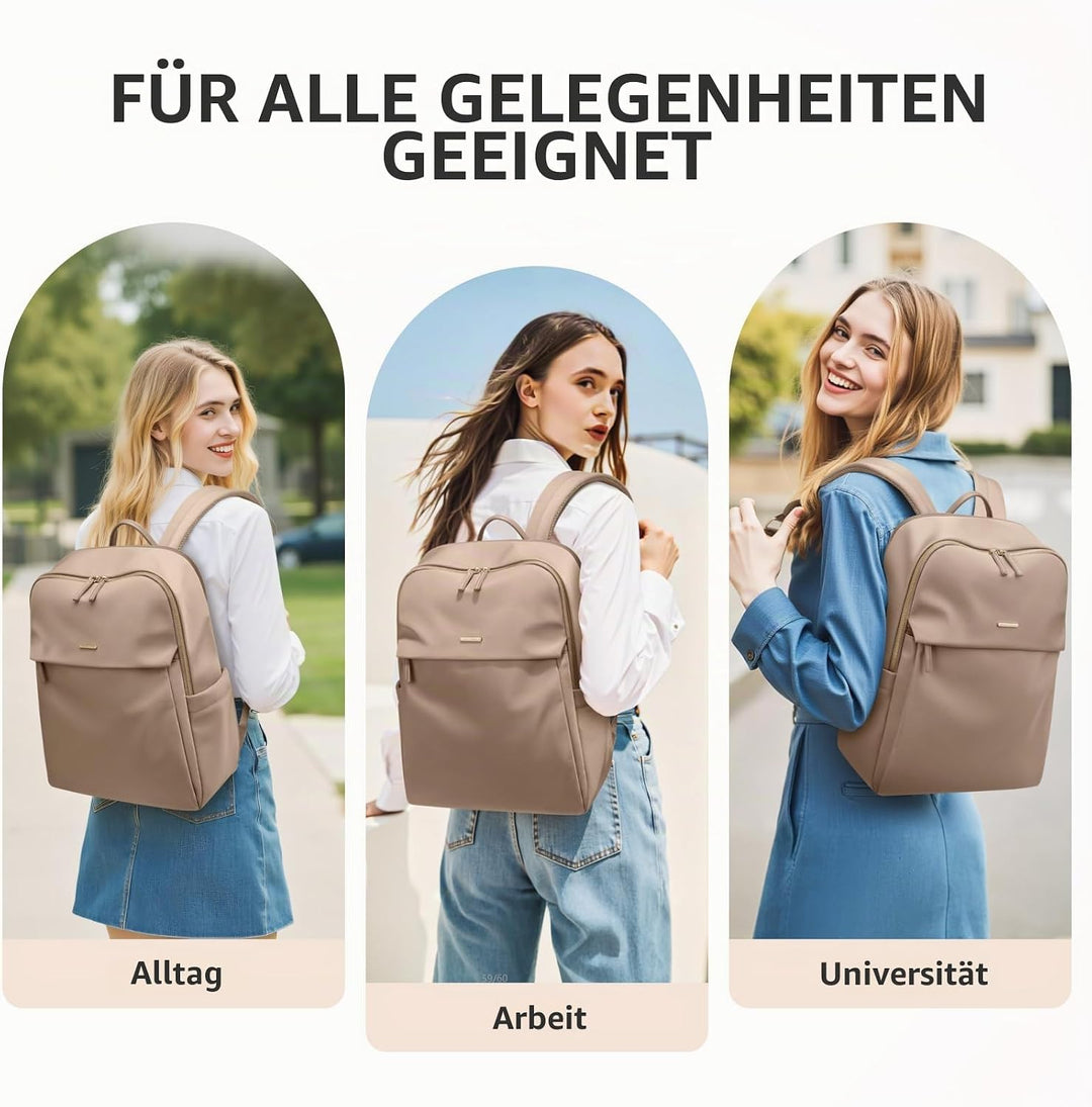 GOLF SUPAGS Frauen Rucksack Casual Daypack für Arbeit Reisen Hochschulen Rucksack Geldbörse Fits 15,