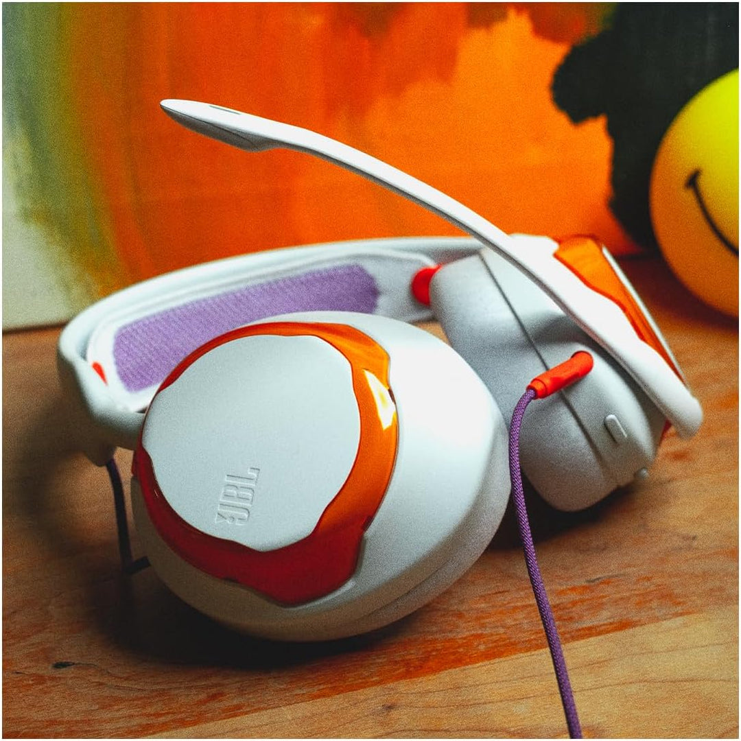 JBL Quantum 250 Kabelgebundene Over-Ear-Gaming-Kopfhörer, JBL Quantum Spatial Sound, Mikrofon mit Ge