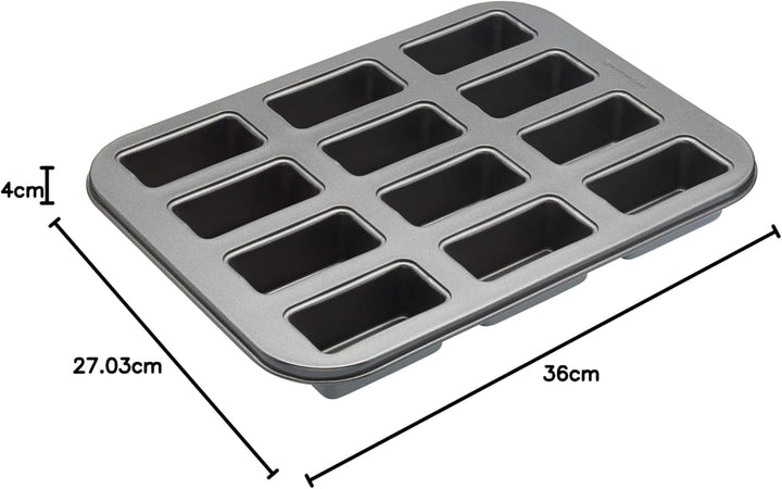 MasterClass Mini-Backform mit losem Boden und PTFE-, PFOA- und BPA-freiem Antihaftbeschichtung, 12 L