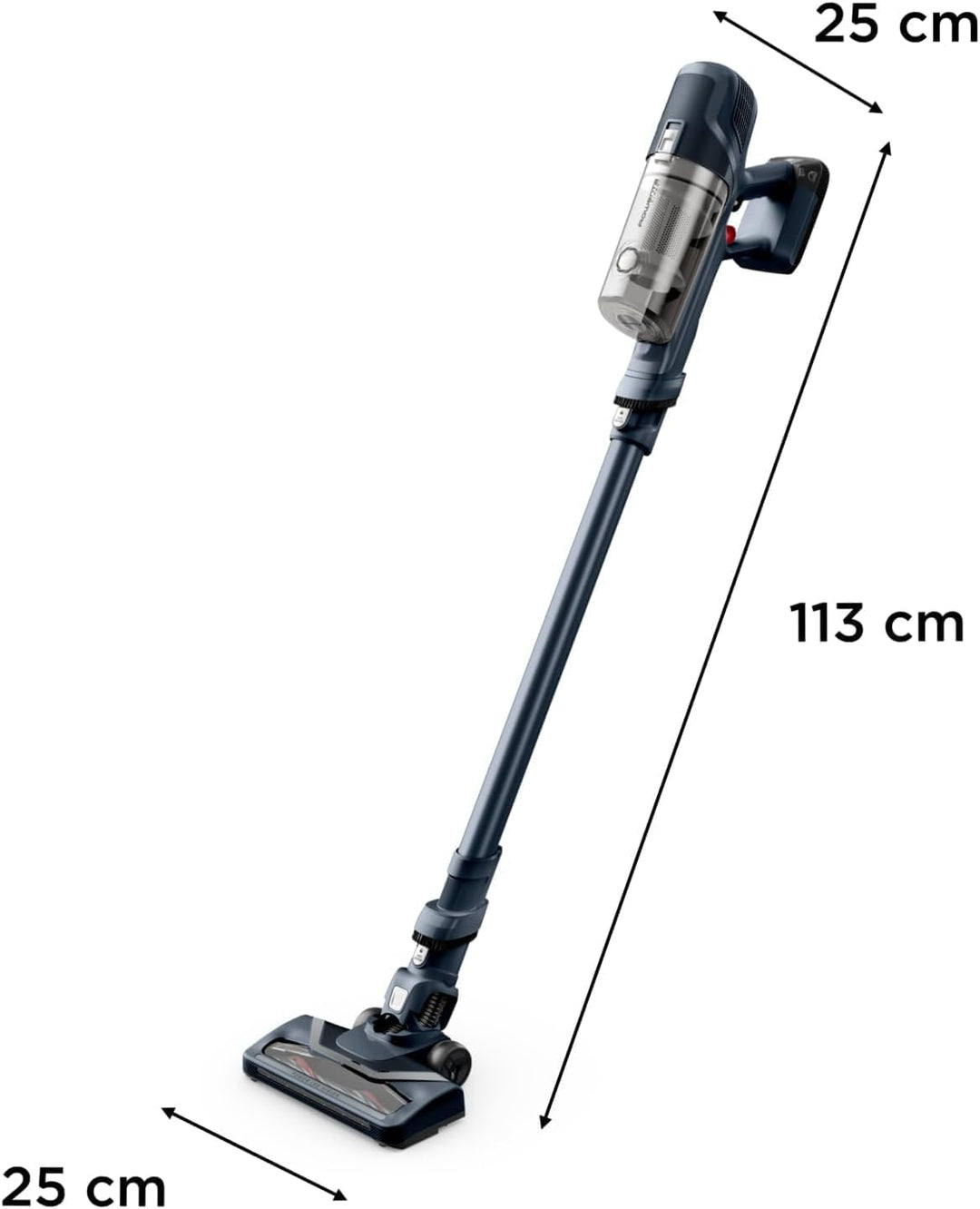 Rowenta X-Pert 6.60 Akkustaubsauger, 100W Leistung, 45 Min Laufzeit, kabellos &amp; beutellos, LED-Bürst