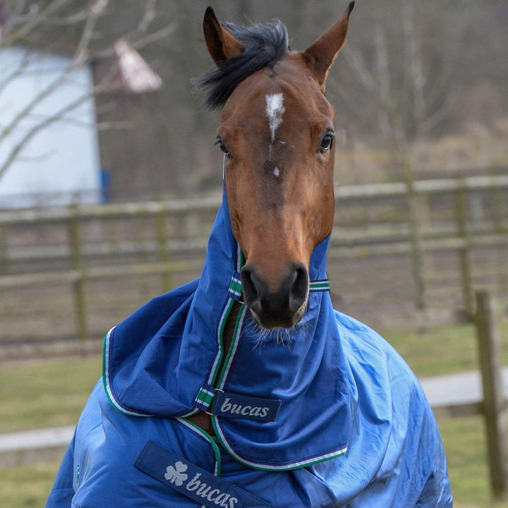 Bucas Smartex Combi Neck, Halsteil, Blau, Grösse M (Rückenlänge 135 cm), M