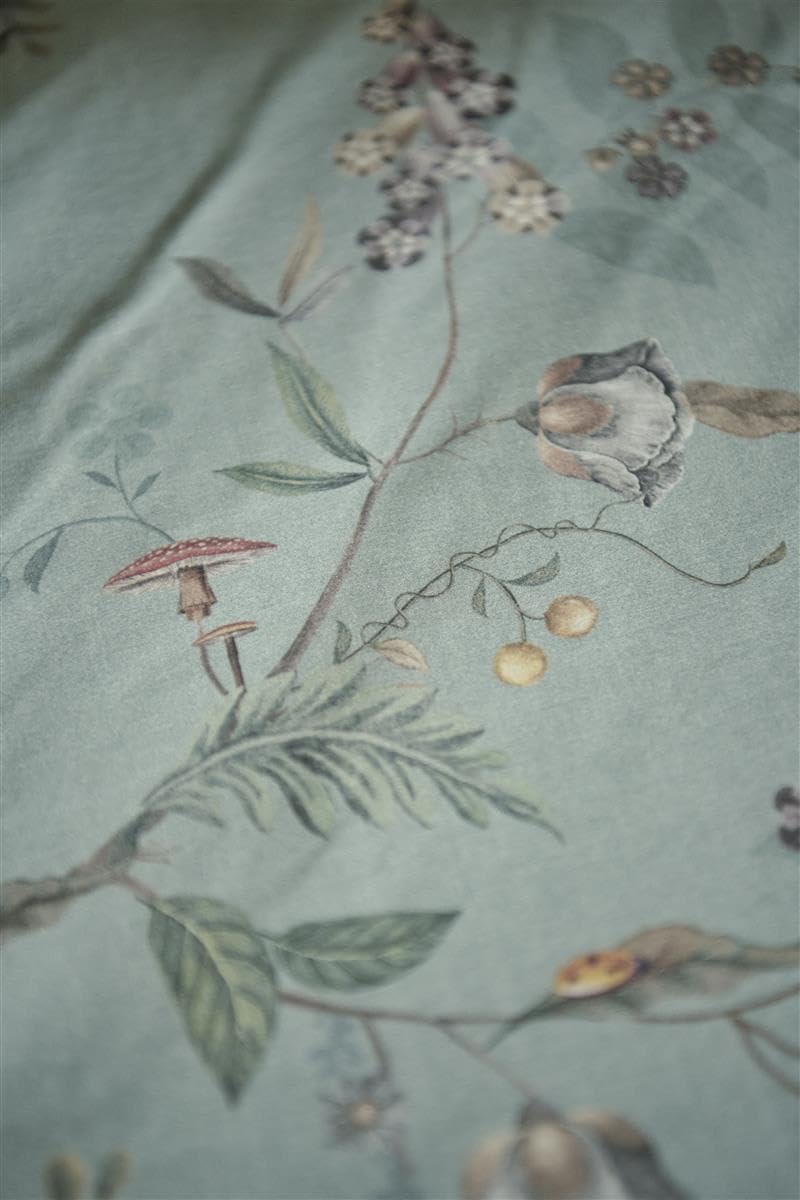 DE Pip Autunno Light Blue 155x220 1 Bettbezug 155 x 220 cm + 1 Kissenbezug 80 x 80, 1 Bettbezug 155