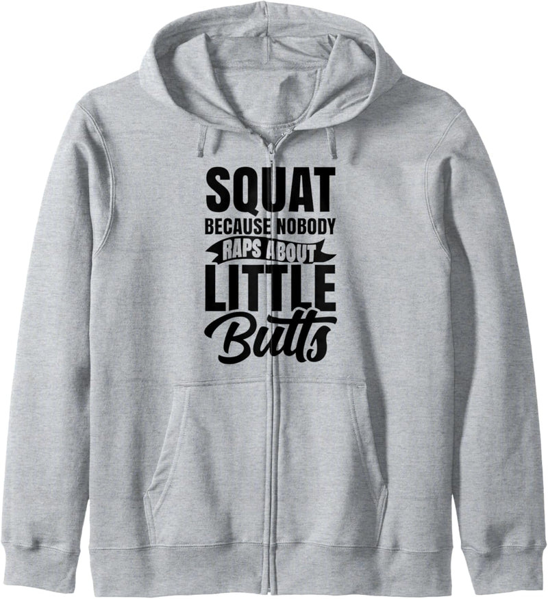 Butt Squat Gym Workout Fitness Coach Squatting Leg Day Kapuzenjacke