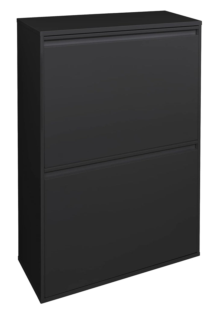 ARREGUI Basic CR606-B2 Mülltrennsystem aus Stahl | 4 Fächer Mülleimer für die Küche | 1 Extra Grosse