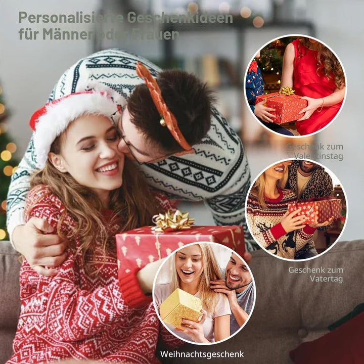 Weihnachten Geschenke für Männer Geburtstag Holz Telefon Dockingstation Schreibtisch Nachttisch Orga