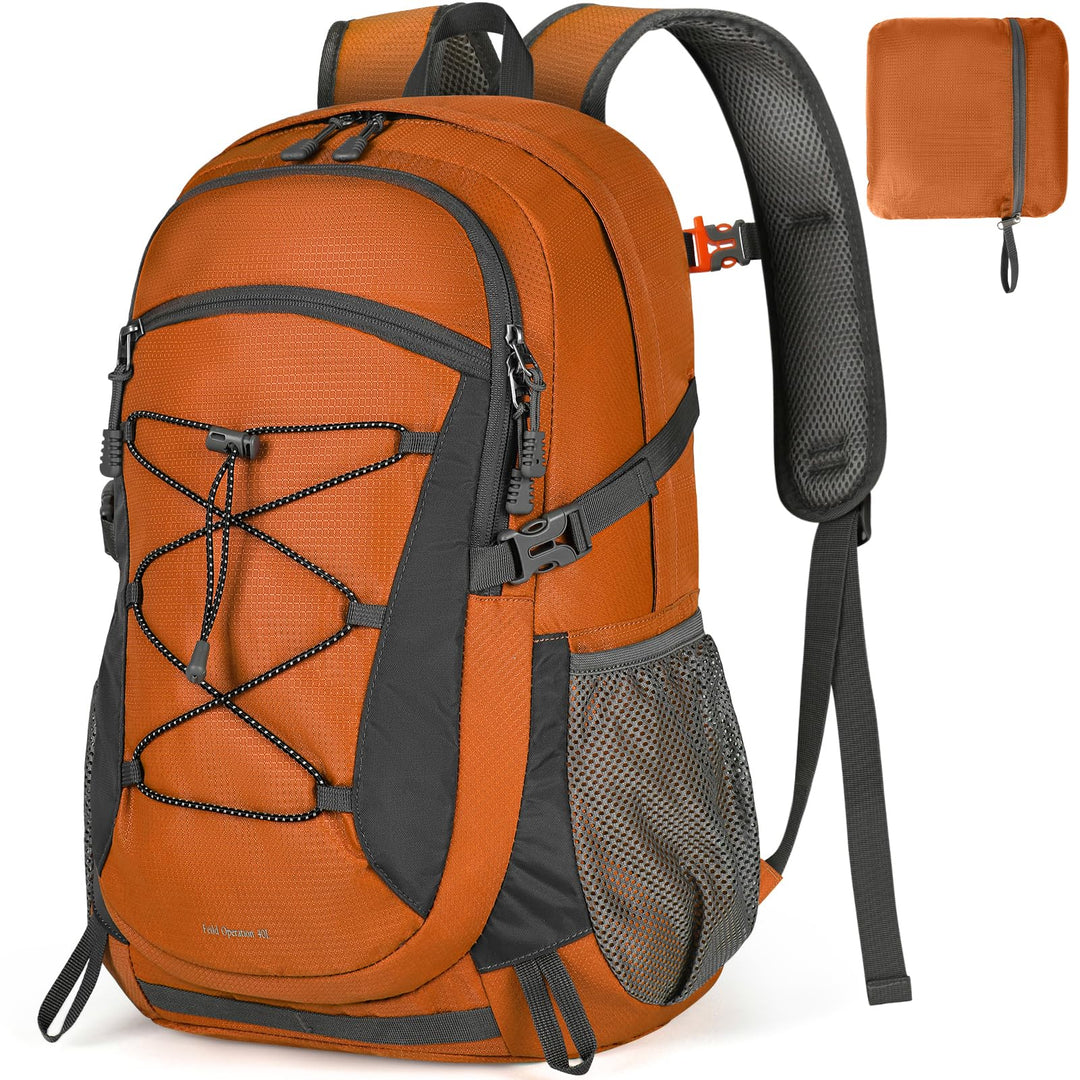 RAINSMORE Wanderrucksack Herren Damen 40L Wasserdichter Rucksack Leicht Gross Reiserucksack Trekking