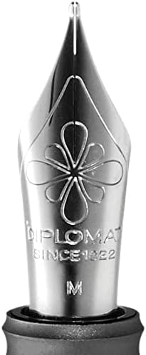 DIPLOMAT - Füllfederhalter Aero Rosa - Feiner Spitze - Schick und elegant - Langlebig - 5-Jahre-Gara