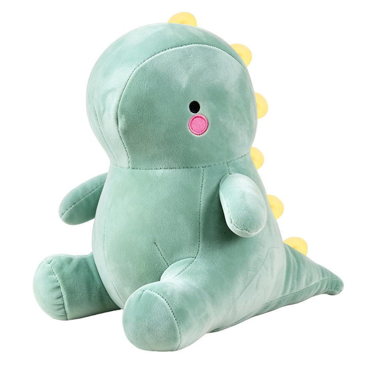 Plüschtier Dinosaurier Kuscheltier, 35CM Süsses Dino Stofftier Kissen, Kawaii Plüschsaurier Schmuset