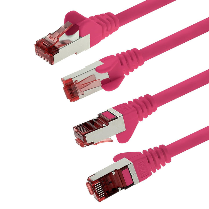 1aTTack.de - 1x 50m CAT6 Patchkabel S/FTP PIMF Schirmung CAT.6 RJ45 Netzwerkkabel Ethernetkabel DSL