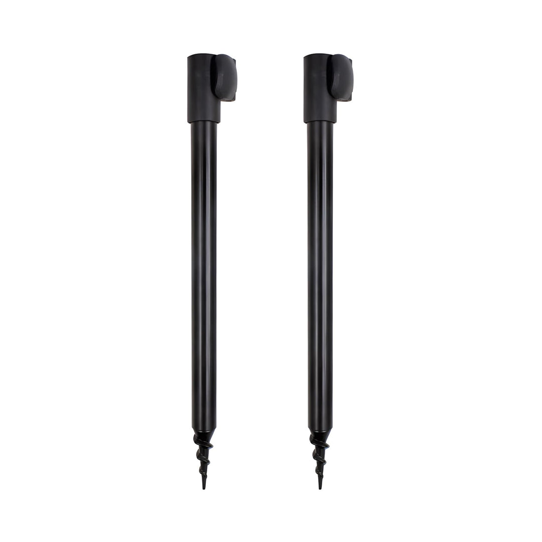 2 Stück Banksticks Rutenhalter, Aluminium Bankstick Angel Rutenhalter Rutenständer Halter Verstellba