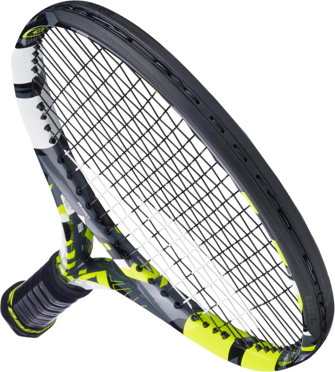 Babolat 102479-370 Pure Aero Tennisschläger, Grip 2, Grau/Gelb/Weiss