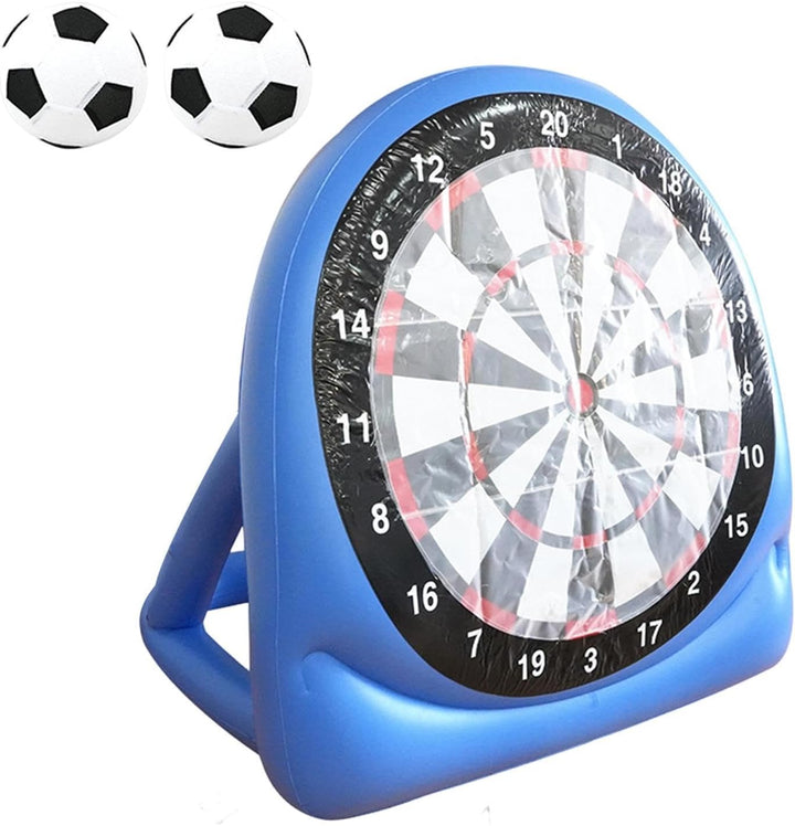 Aufblasbare Fussball Torwand – 150cm Dartscheibe Outdoor Klettverschluss Spiel Set | Sportspielzeug