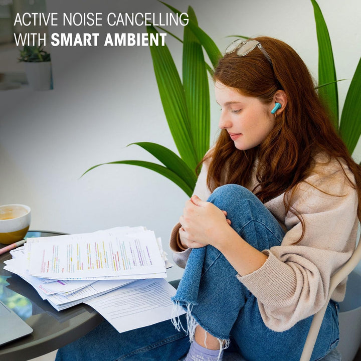 JBL Wave Beam 2, Kabellose Bluetooth-In-Ear-Kopfhörer mit Noise-Cancelling, 40 h Wiedergabezeit, JBL