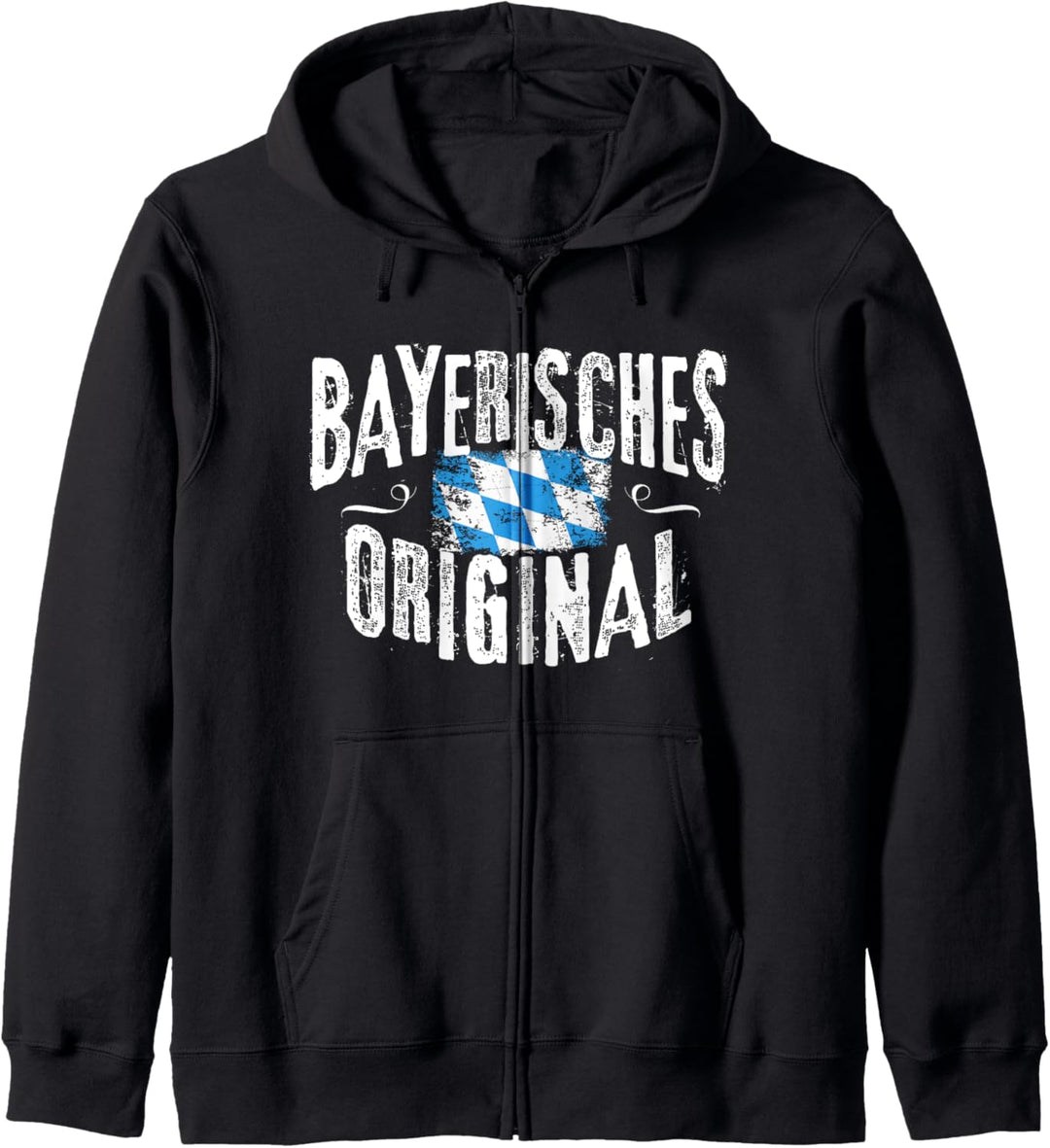 Bayern Bayerisches Original lustige Sprüche Herren Damen Kapuzenjacke