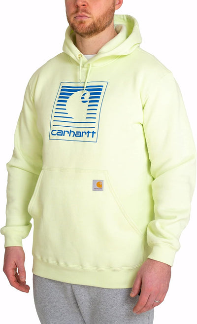 Carhartt K121 Midweight Hooded Sweatshirt XS Hauch Von Limette, XS Hauch Von Limette