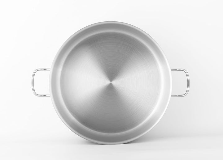 METRO Professional Bratentopf, Edelstahl, 9.8 L, Induktion, backofenfest