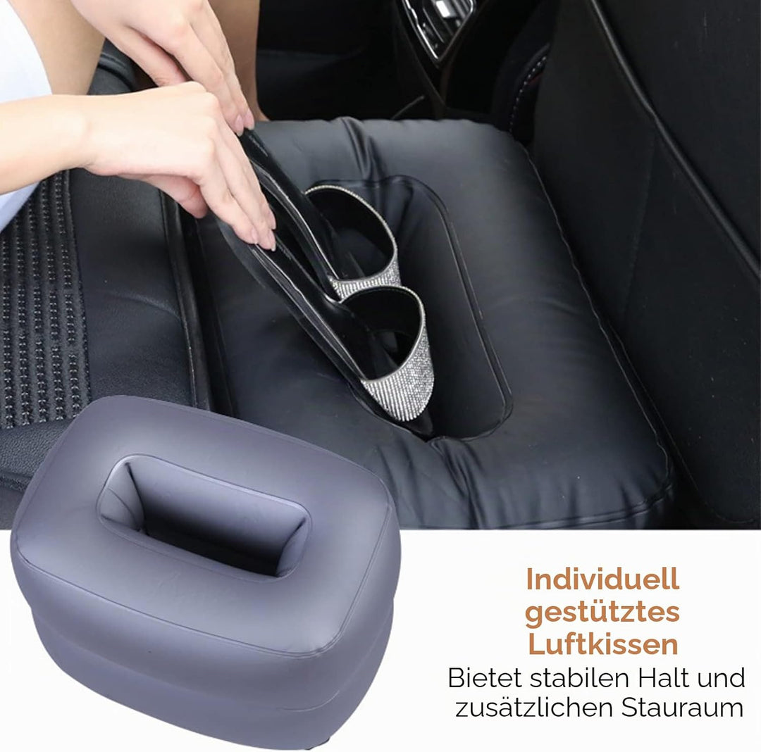 Wakects Auto Matratze, Auto Matratze Kofferraum, Aufblasbare Matratze für Auto, Rücksitz, mit Pumpe,
