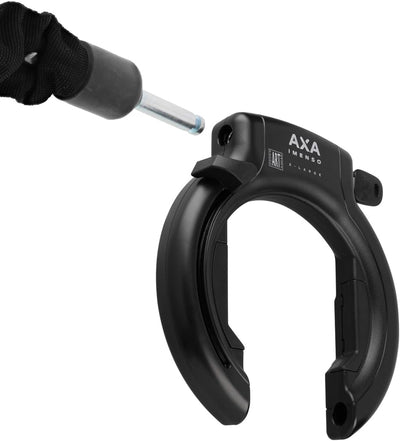 Winora Allegion Netherland BV Unisex – Erwachsene Axa Imenso Rahmenschloss, Rot/Weiss, Einheitsgröss
