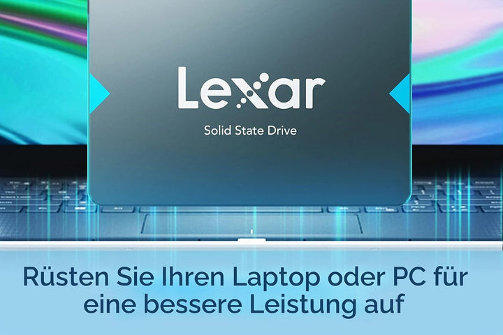 Lexar 2,5 Zoll SATA III (6 Gb/s) 256GB SSD, Solid-State-Laufwerk, SSD Festplatte Interne bis zu 550