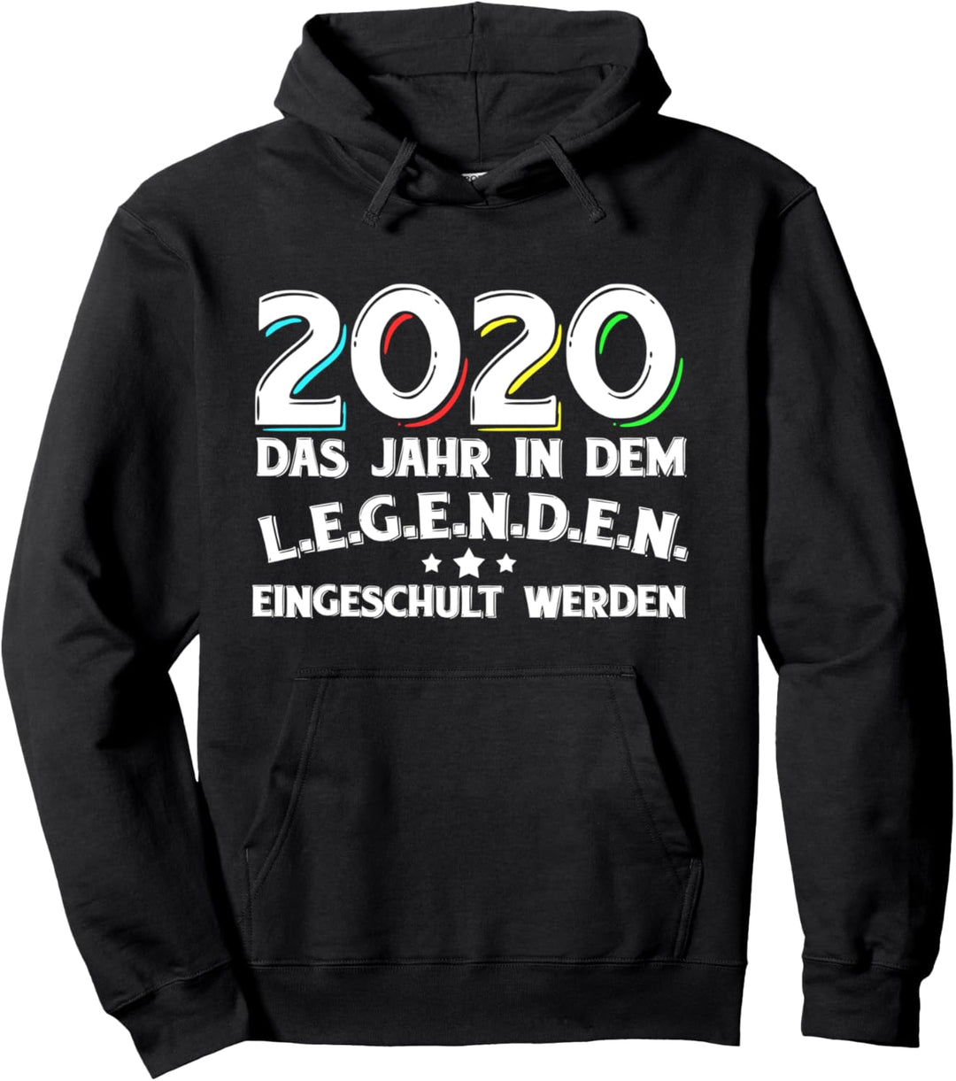 Einschulung Junge Mädchen Geschenke Schulkind 2020 1. Klasse Pullover Hoodie