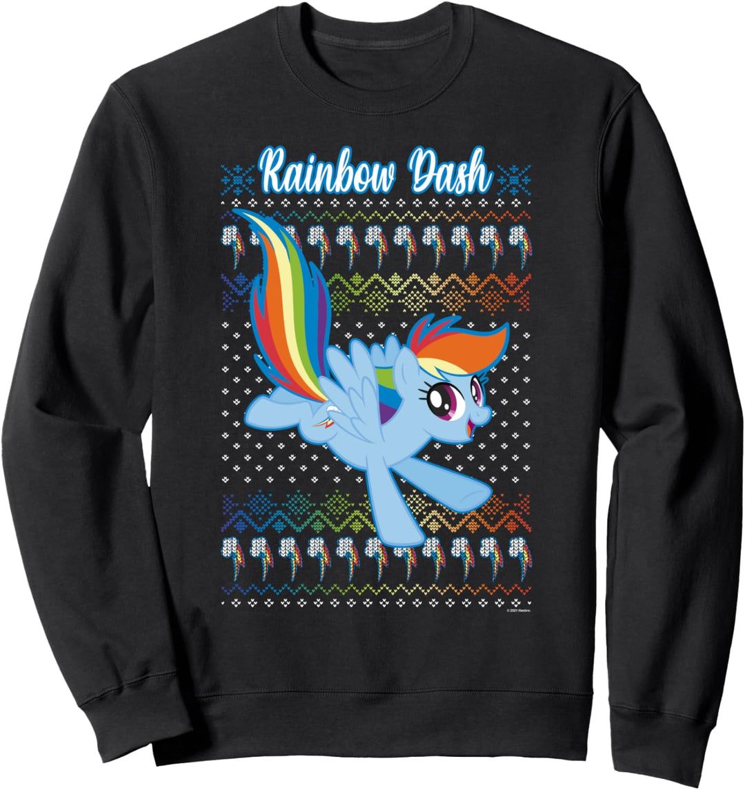 My Little Pony Weihnachten Rainbow Dash Ugly Sweater Sweatshirt