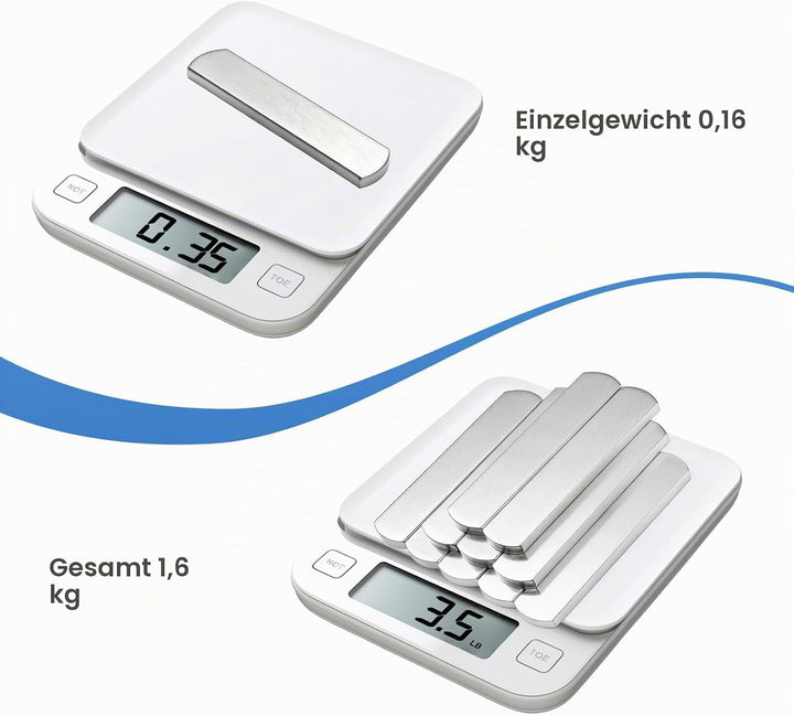 10 Stück Stahlplatten für Gewichtsweste, Krafttraining Gewicht splatten für Gewichtswesten 12CM, 12C