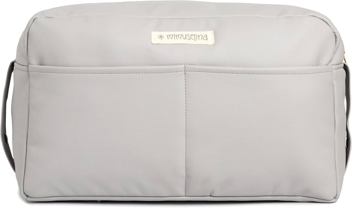 MIMUSELINA Kinderwagen Organizer mit grossem Fassungsvermögen Kinderwagentasche mit + 7 Fächern - Wi