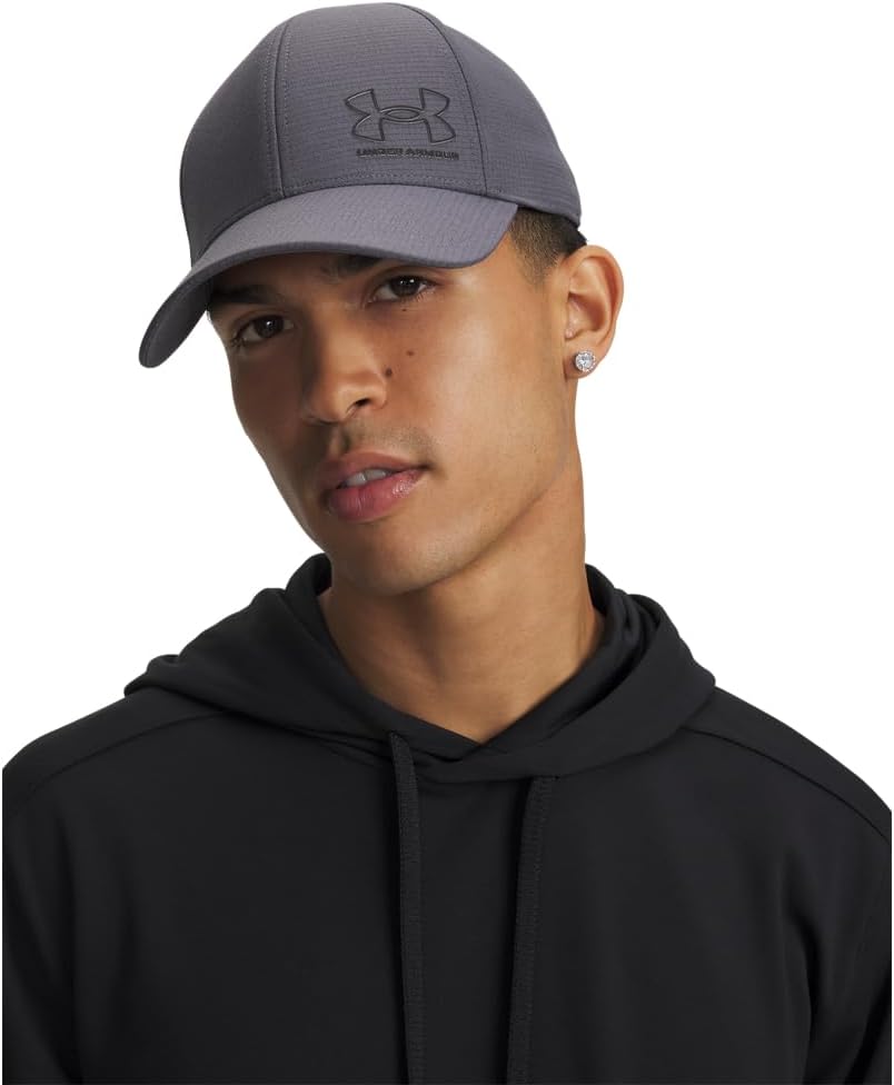 Under Armour Cap Iso-Chill ArmourVent STR S (027) Castlerock / Schwarz, S (027) Castlerock / Schwarz
