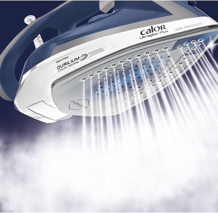 Calor Ultragliss Plus Bügeleisen, 2800 W, Dampfleistung 50 g/min, Dampfstossfunktion 260 g/min, Löch
