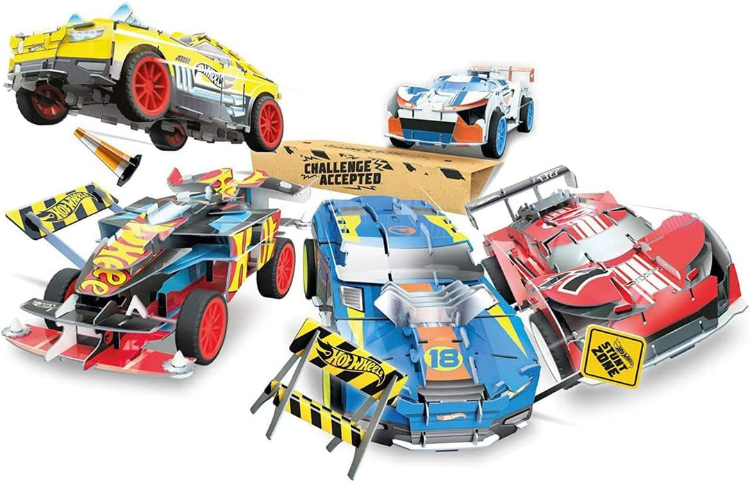 Revell 50310 Mach Speeder, Spielzeugauto 1:32 mit Sprungschanze Hot Wheels Maker Kitz-zusammenbauen