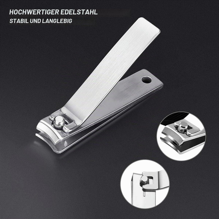 Maniküre-Set, CestMall 21 Stück Nagelknipser Pediküre-Kit Edelstahl Professionelle Maniküre-Kit für