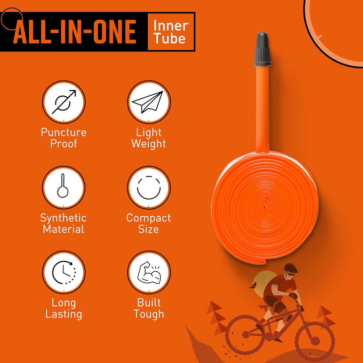 Tubolito Unisex Tubo Psens Fahrradschlauch, Orange, 29 x 1.8-2.5