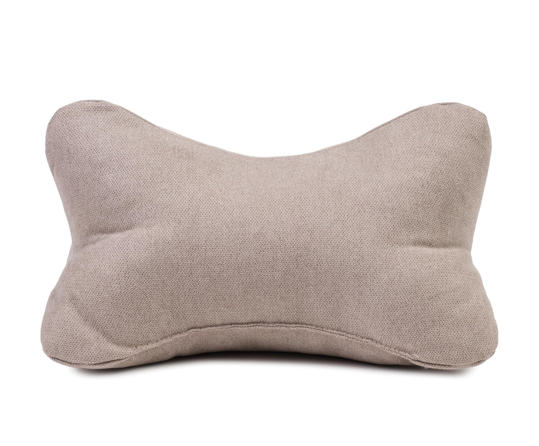 Gözze - Kuschelweiches Lesekissen Darco, Ideal als Sofakissen oder Leseknochen, 40 x 25 cm - Taupe,