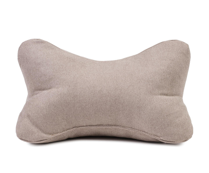 Gözze - Kuschelweiches Lesekissen Darco, Ideal als Sofakissen oder Leseknochen, 40 x 25 cm - Taupe,
