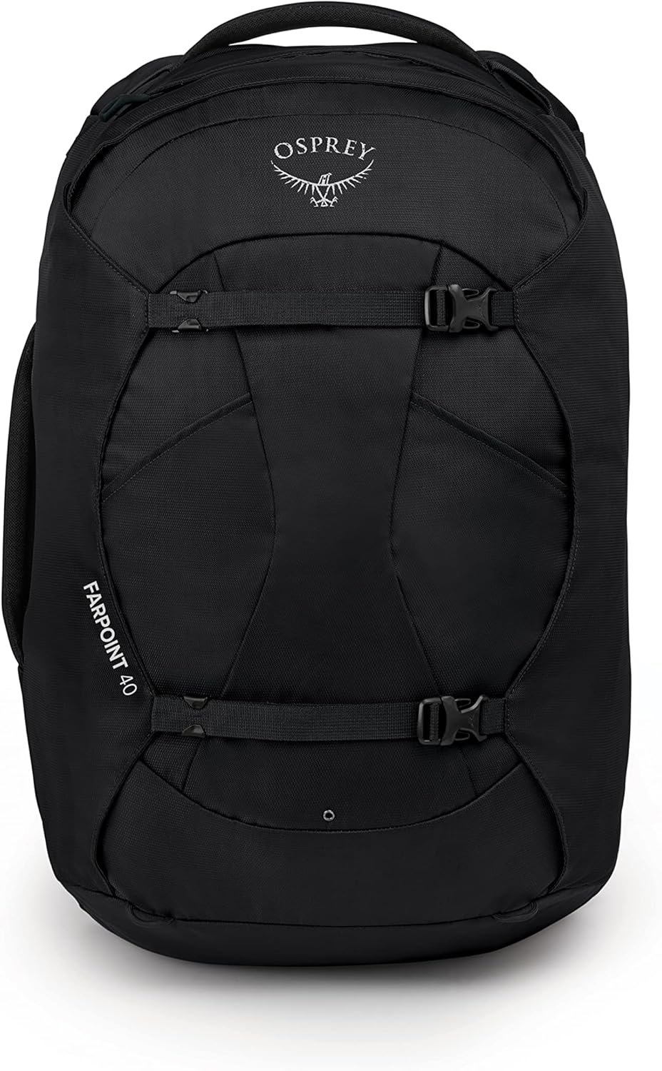 Osprey Herren Farpoint 40 Rucksack (1er Pack) Schwarz Einheitsgrösse Bundle mit Packing Cube Set, Sc