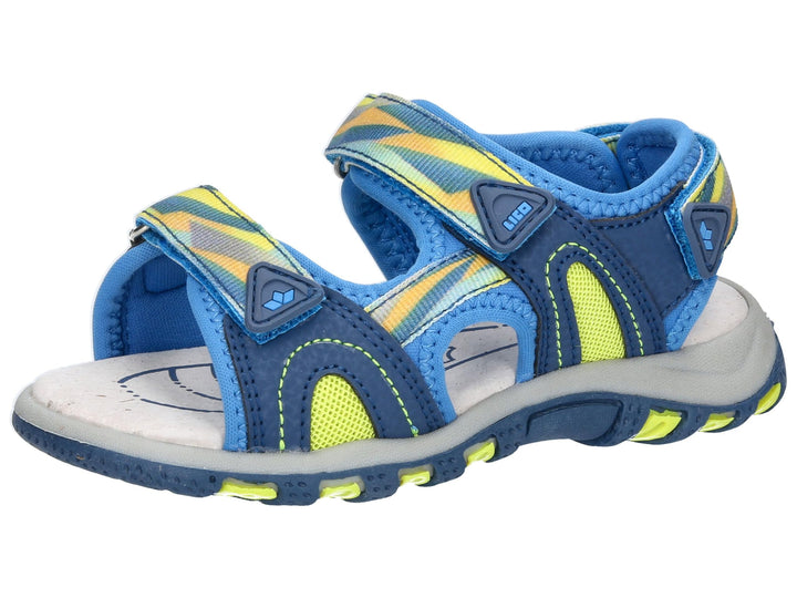 Lico Unisex Kinder Luca VSandalen 27 EU Blau Lemon, 27 EU Blau Lemon