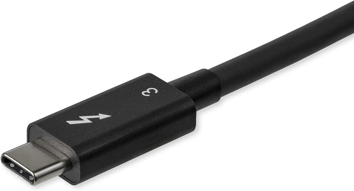 StarTech.com 80cm Passives Thunderbolt 3 Kabel, 40Gbps, 100W PD, 4K/5K Video, Thunderbolt Kabel, Kom