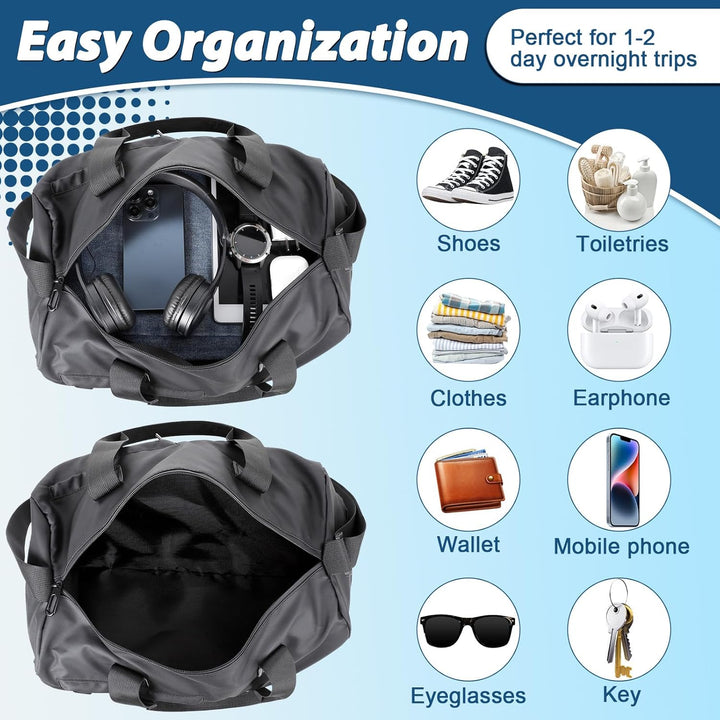 Romon Sporttasche Reisetasche, Sporttaschen Sportbeutel Schwimmtasche Trainingstasche mit Schuhfach