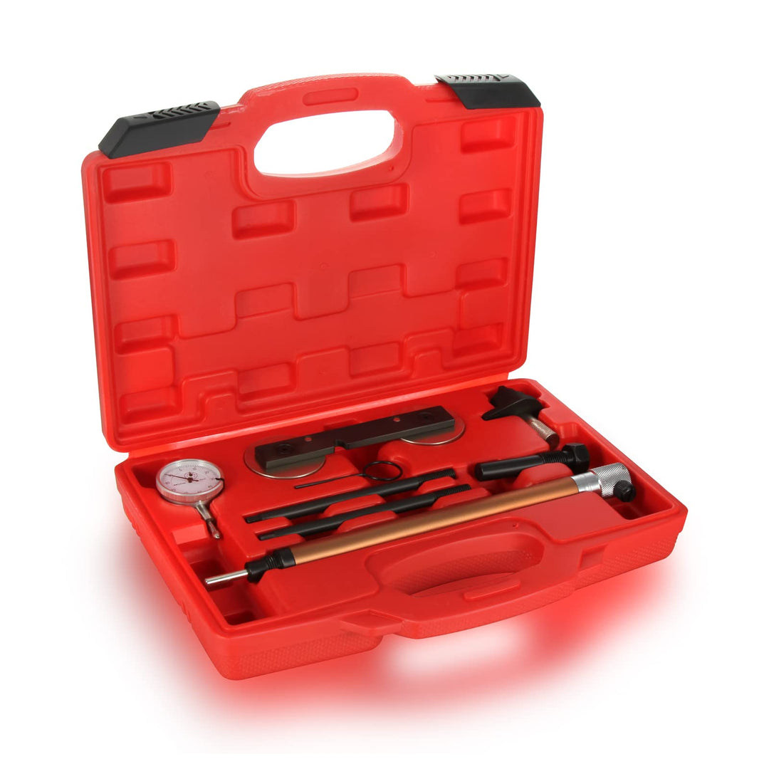 DROMEDARY Steuerkette Kurbelwelle Werkzeug Messuhrhalter Motor Einstellwerkzeug Satz Wechsel FSI TFS