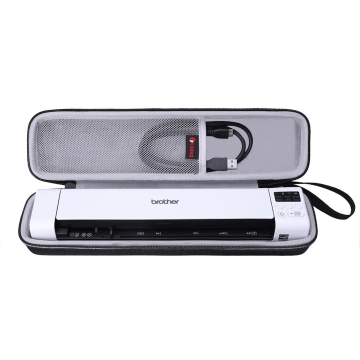 XANAD Tasche für Dokumentenscanner, kompatibel für Brother DS-640 / DS-740 / DS-940 Mobiler Scanner