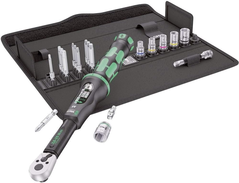 Wera 05130110001 Click-Torque A 6 Set 1 Drehmomentschlüssel-Satz Single, Single